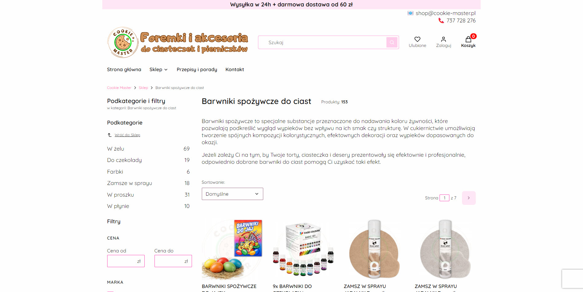 Jak uzyskać intensywne kolory w kremach i lukrach?